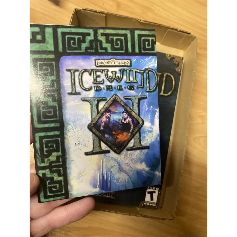 Icewind Dale II (PC, 2002) - Complete w/Game, Map, Manual, Mint Discs